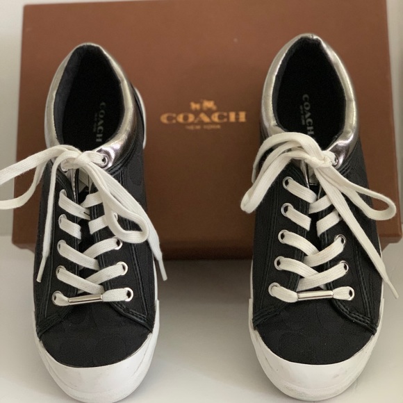Coach Ladies Sneakers - Picture 1 of 4